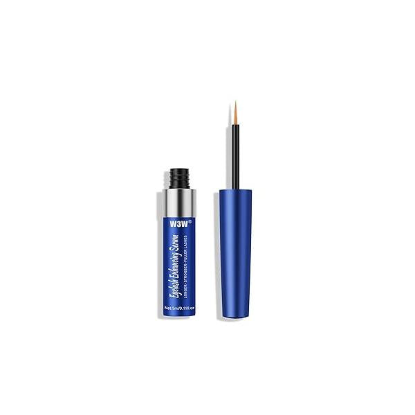 Lash Serum, W3W Eyelash Growth Serum for Boost Advanced Formula Longer, Fuller, and Thicker Lashes, 3 ML (Blue)