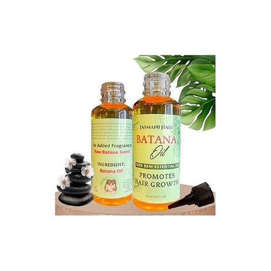 Batana Oil, 100% Raw Essential Nourishing Scalp Oil that Promotes Hair Growth for Men & Women and Family, Strengthening Skin Radiance, 40ml 1.35 oz