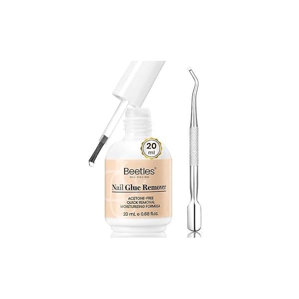 Beetles 20ml Cuticle Oil Nail Care for Nail, Hydrating For Repaired Cuticles, Remedy Damaged Skin & Thin Nails Vitamin E, Rice Bran Sweet Almond Oils Softener Repair Gift Her