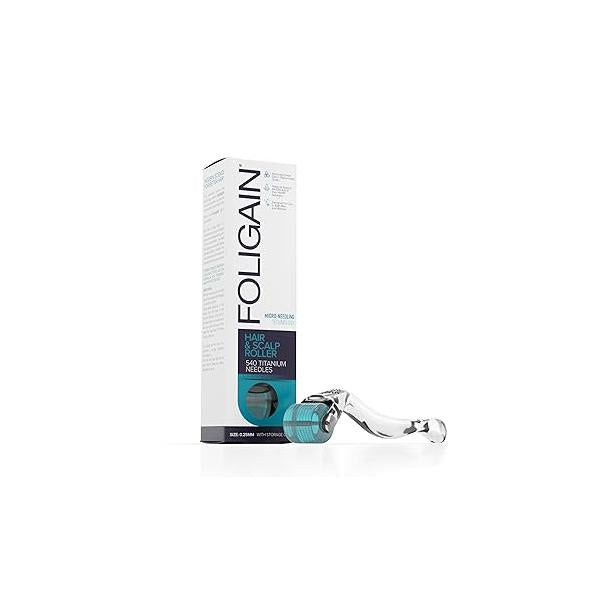 Foligain Hair & Scalp Derma Micro-Needling Roller, Loss Treatment