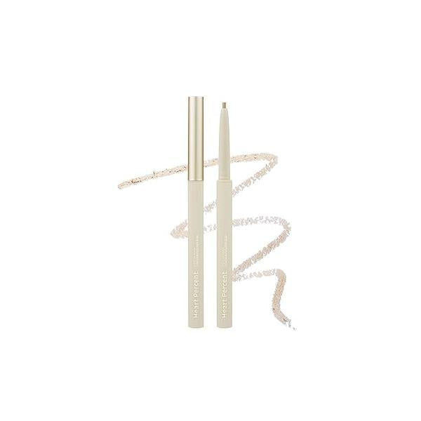 Heart Percent Dote On Mood Contour Eyeliner Slim, Long Lasting Aegyosal Waterline Extended Twim Liner for Eye Contouring Makeup, C4. Born to be