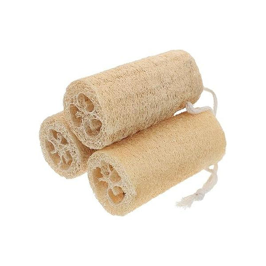 Beaupretty 3pcs Loofah Dish Sponge, Dishwashing Scouring Pad Natural Vegetable Scrubber for Kitchen
