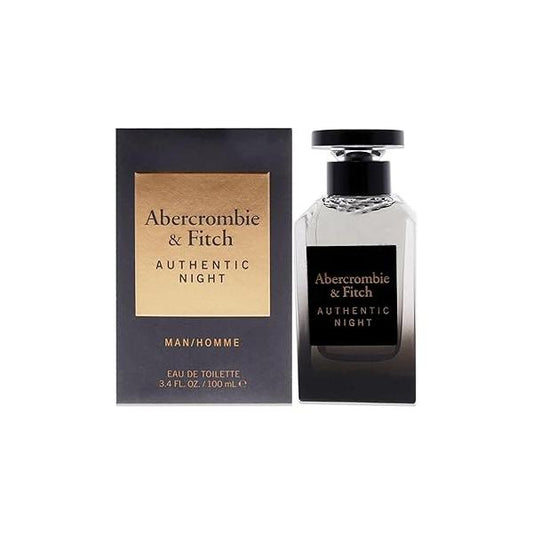 Abercrombie & Fitch Authentic Night Men EDT Spray 3.4 oz