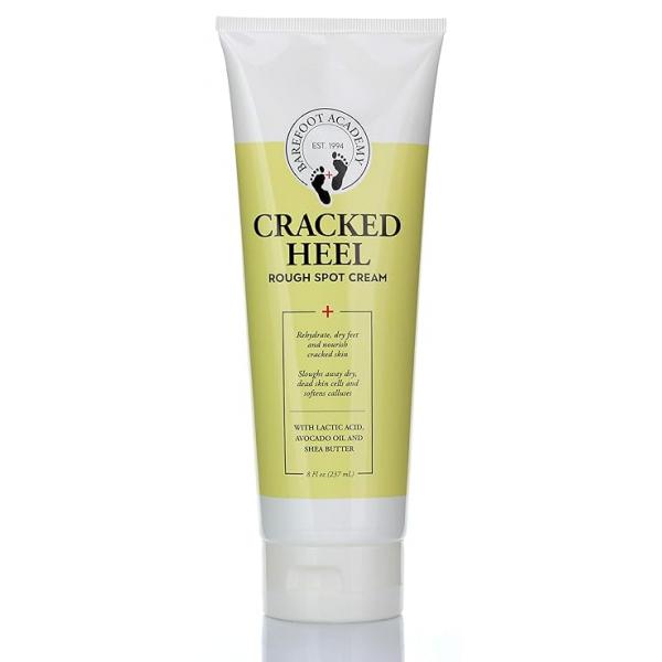 Heavy Duty Foot Care Scrub & Moisturizer Cream For Calluses, Dead Skin, Tough Heels, Cracked Rough Spots On Feet, Skin Large 8 Fl Oz (Exfoliating Cream)