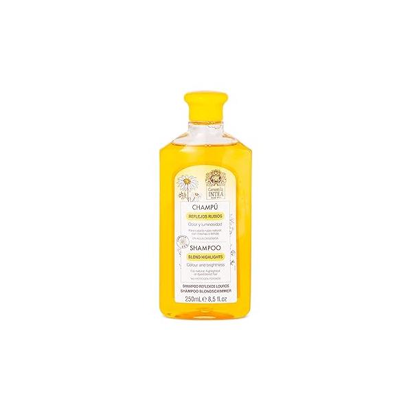 Intea Chamomile Shampoo - Premium Blonde Brightening Non-Ammonia, Easy Application for Natural or Dyed Hair 8.5oz