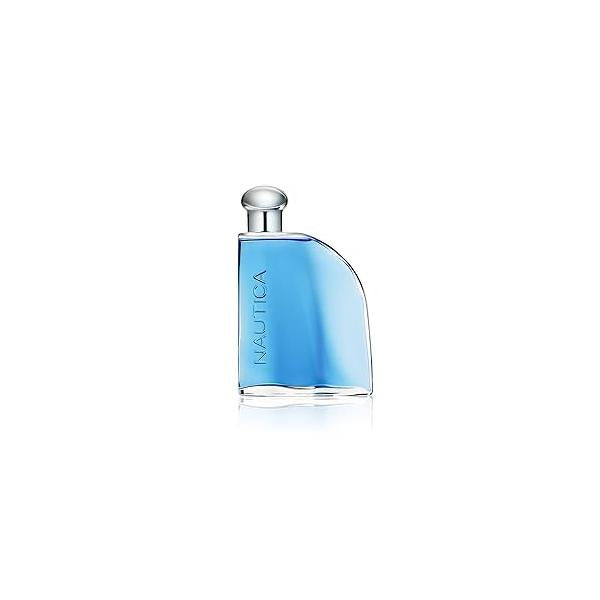 Nautica Blue Eau de Toilette 3.4 fl oz (Pack of 1), Notes Basil, Jasmine, and Cedarwood, Men's Fragrance, Long Lasting, Everyday Travel Size