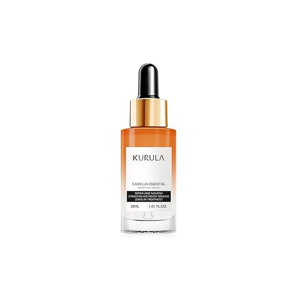 Hair Oil Camellia Hydrating Serum to Adds Shine and Smooths Split Ends Strengthens Provides Heat Protection Frizz Control for Damaged Dry