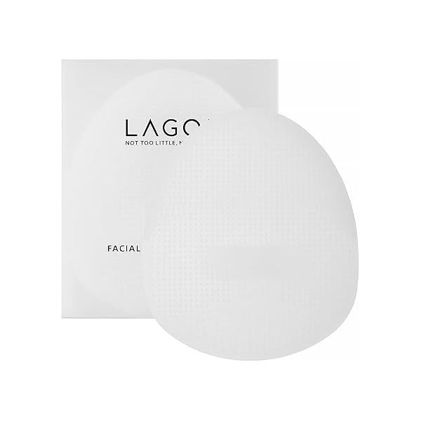 LAGOM Cellup Facial Cleansing Brush Medical-Grade Biocompatible Soft Silicone Pore Bristle Irritation-Free Deep Cleaning Gentle Face Wash Massage for Sensitive Dry Oily All Skin
