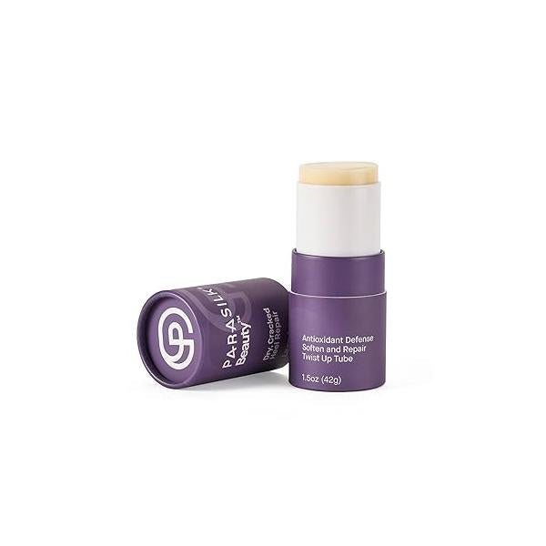 Parasilk Beauty Lavender Heel Repair Moisturizing Stick for Dry, Cracked Feet. Superior Antioxidant Oils & Wax Soften Dry Skin