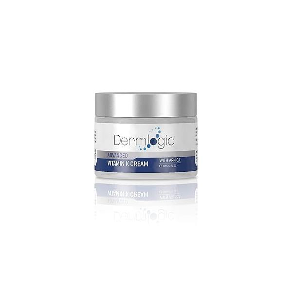 Vitamin K Cream- Moisturizing Bruise Healing Formula. Dark Spot Corrector for Bruising, Spider Veins & Broken Capillaries. Reduces Under Eye Circles, Fine Lines, Puffiness, Wrinkles with Arnica