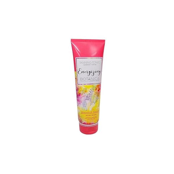 Swedish Beauty ENERGIZING Botanica Natural Bronzer (8.5 ounces) Tanning Bed Lotion, Grapefruit and Orchid Blend