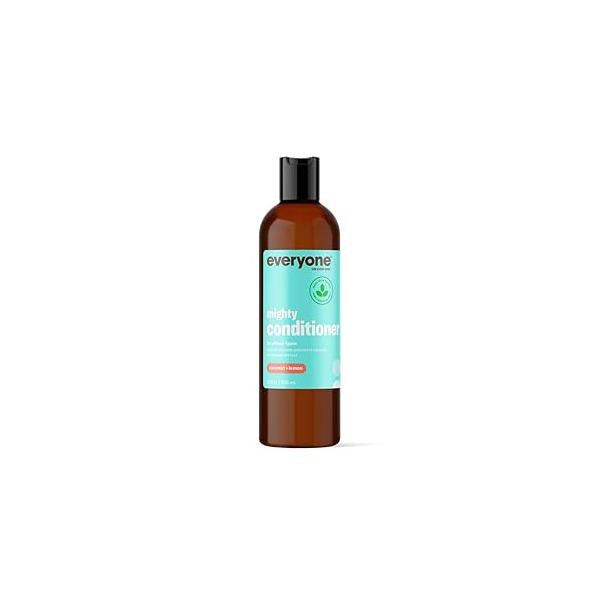 Everyone Hair Care Conditioner - Coconut & Lemon Mighty, 12 fl oz Bottle, Wash Leave In Hydrating Conditioner, Deep Moisturizing, Sulfate Free Paraben