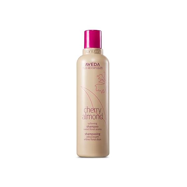 Aveda Cherry Almond Softening Shampoo | Gentle Daily for Normal to Dry Hair 97% Naturally Derived* Silicone Free Iconic Aroma of Tonka, Orange, Ylang