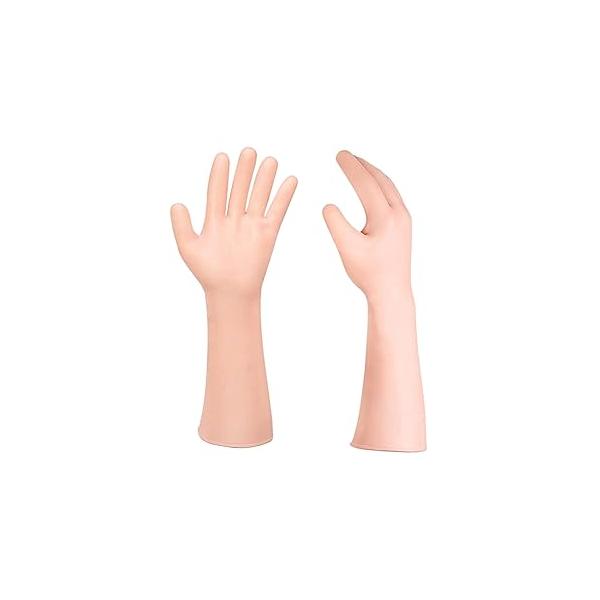 Milageto Moisturizing Gloves Reusable Overnight Silicone Gel for