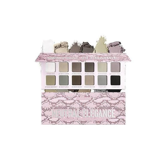 Afflano Neutral Nude Eyeshadow Palette, Matte Shimmer Beige Brown Palette Highly Pigmented, Blendable Natural Colors Long-Wear, Eye Shadow for Women Eyes Daily Grunge Makeup