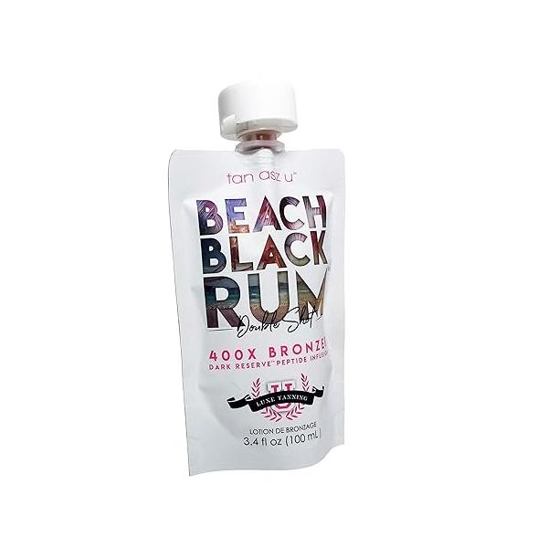 Tan Asz U Beach Black Rum 400X Bronzer 3.4 ounce pouch