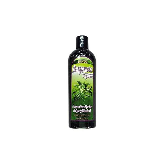 Bergamota Organico Shampoo 15.21 Fl Oz Enriquecido con Keratina, Colageno y Vitamina E