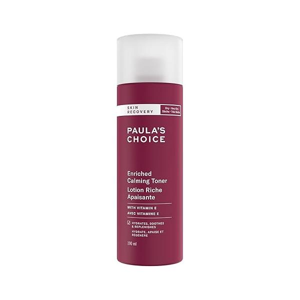 Paula's Choice Skin Recovery Calming Toner, 6.4 Ounce Bottle Toner for The Face, Sensitive Facial and Dry Redness-Prone