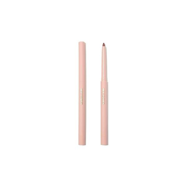 SHEGLAM Lip Liner Creamy Matte Pencil High Pigment Not Easy to Fade Silky Smooth Contour Tint Makeup-But First,Coffee