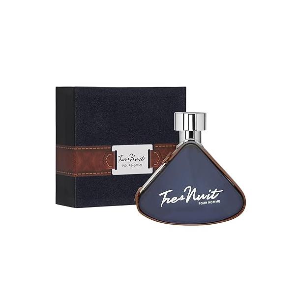 Tres Nuit Pour Homme by Armaf for Men - 3.4 oz EDT Spray