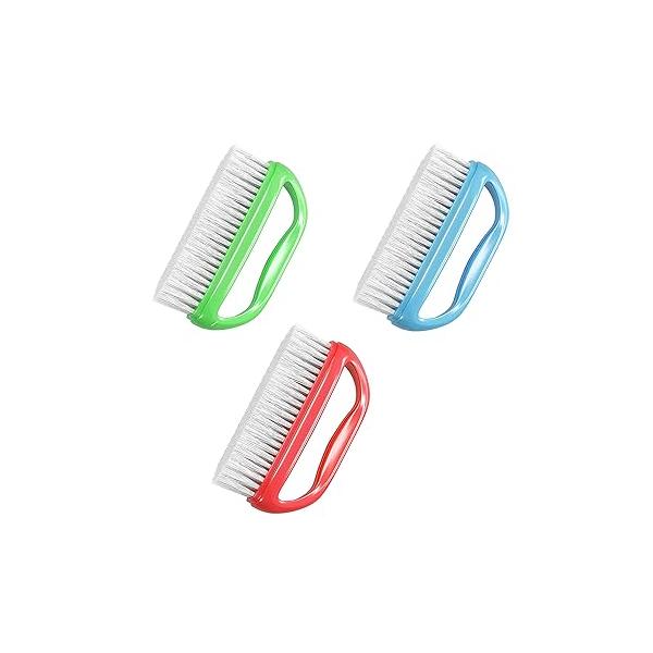 Konex Perfect-Grip Large Hand and Nail Brush 4" X 2-1/4" 1-1/2" (Green)