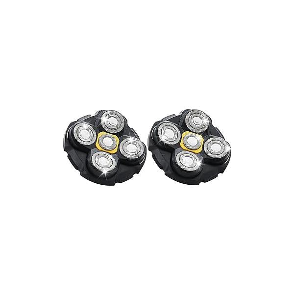 Shaver Replacement Heads Compatible with Microtouch Titanium Head Shaver, for Bald Men 3 Pack
