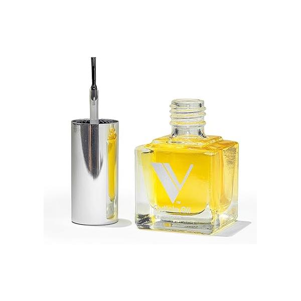 V Beauty Pure Cuticle Oil Nail Care - Natural Softener Moisturizes & Conditions Area Beds Products for Manicure Pedicure, 15ml