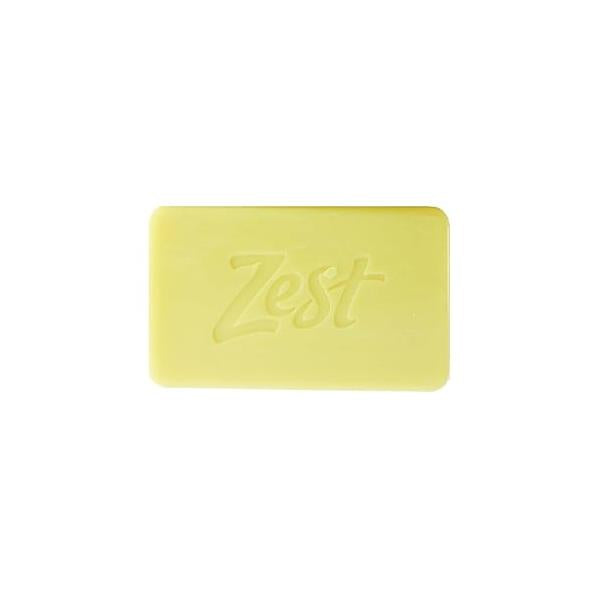 Zest Bar Soap - Lemon Refreshing Scent Hydrating Body Paraben-Free Suitable for All Skin Types Peel 7 oz