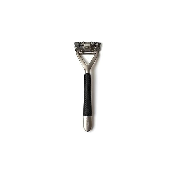 Leaf Shave | The Razor Grip Sleeve, Black - Silicone Handle