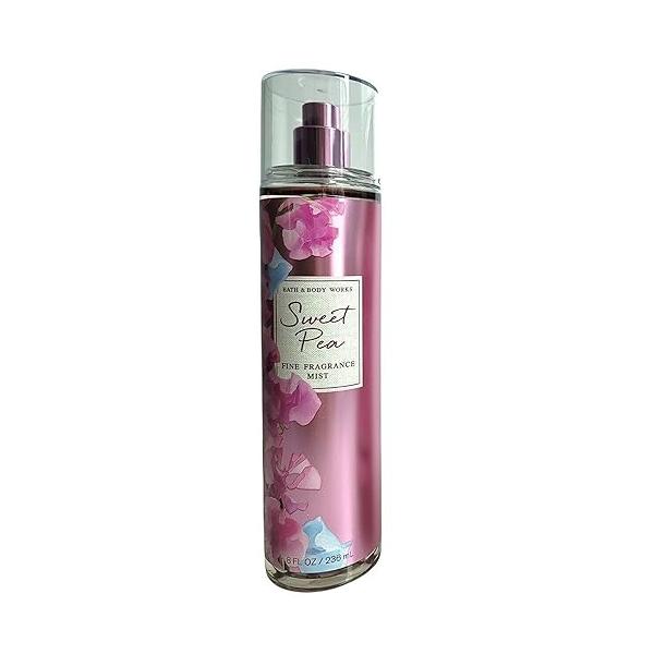 Bath & Body Works Sweet Pea Fragrance Mist Splas 8 oz