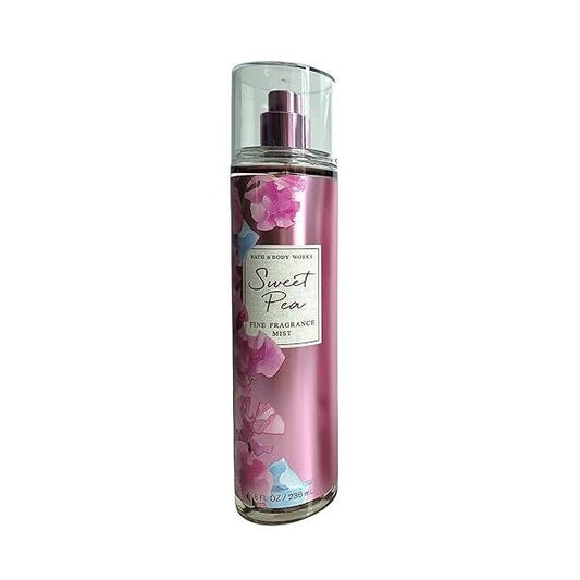 Bath & Body Works Sweet Pea Fragrance Mist Splas 8 oz