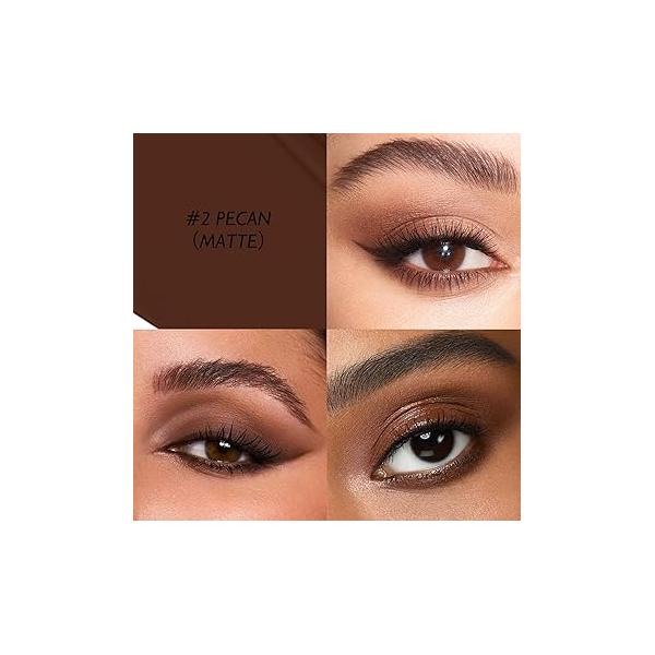 Eyeshadow Stick Shimmer Waterproof Long Wear Eye Brightener Cream to Powder Glitter Shadow Crayon High Pigmented Highlighter Liner Pencil Makeup Crease-Proof Buildable Color, 9 CHAMPAGNE