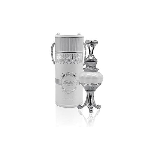Afnan Bait Al Bakhoor Supreme Musk Luxurious Concentrated Perfume Oil, 20ml - Long Lasting and Addictive