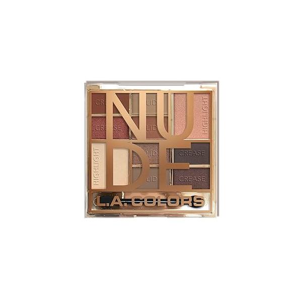 L.A. COLORS Color Block Eyeshadow, Nude CES135