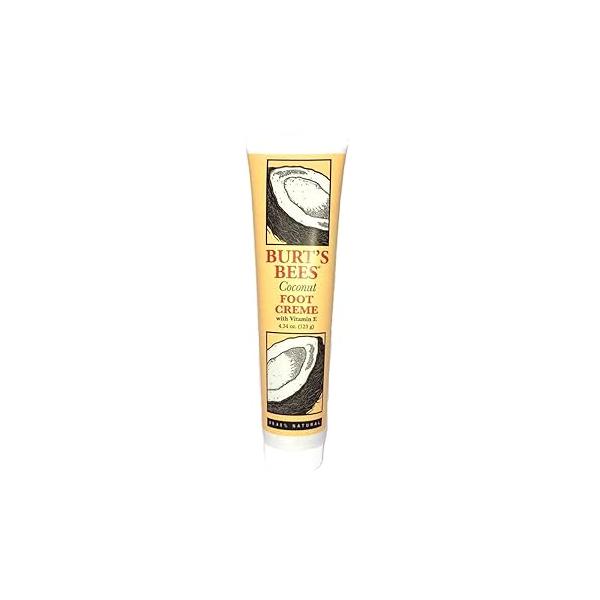 Foot Creme, Coconut, 4.34 oz, 2 pk
