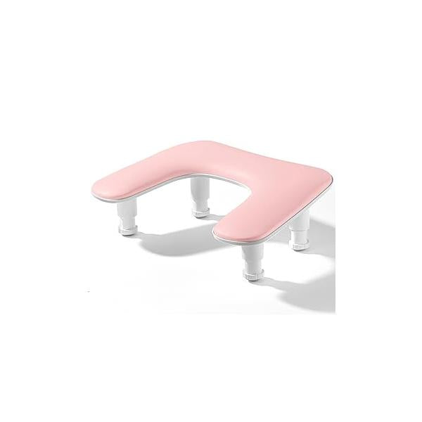 Nail Arm Rest, U Shaped Rest Tech Cushion for Nails Sleepable Manicure Pillow Non-Slip Hand Stand Technician Table Art Salon