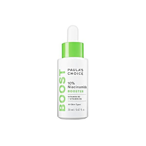 Paula's Choice BOOST 10% Niacinamide Booster, Vitamin B3, C & Licorice Extract Serum, Pore Minimizer, 0.67 Ounce