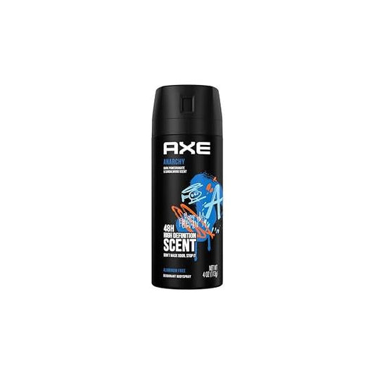 Axe Bodyspray Anarchy for Him 4 oz (Pack of 2)