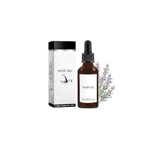 Volora Natural Hair Growth Oil, Rosemary Castor Oils For Growth, for Scalp Treatment, All Hairs Types (30ml)