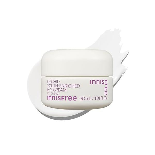 innisfree Orchid Youth-Enriched Eye Cream, Korean Cream for Firming and Smoothing Fine Lines