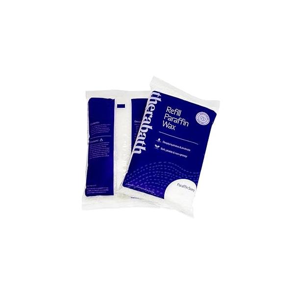 Therabath Paraffin Wax Refill - Thermotherapy Use to Relieve Arthritis Discomfort, Stiff Muscles, & Dry Skin for Hands, Feet, Body Deeply Hydrates Protects Made in USA, 4 lb. ScentFree