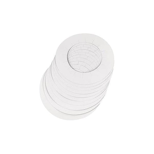 20 Pieces Clean Collars for Wax Warmer, Universal Protective Collors Can, Waxing Supplies (White, Pack)