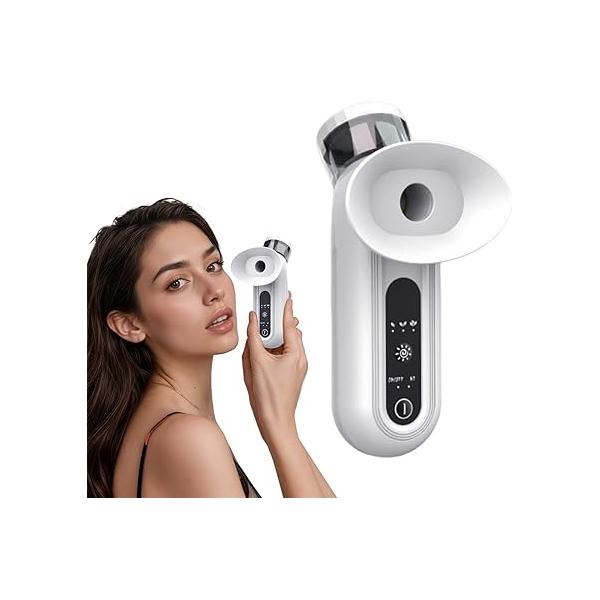 Eye Steam Sprayer, Portable Mist Steamer for Relief Dry and Face, Heated Mask & Mini Hydrating Soothing Sprayer Moisturizing Cleaning, Upgraded Therapy
