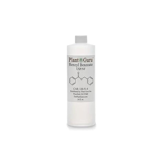 Benzyl Benzoate USP Grade Liquid 16 fl. oz. - Great for Fragrance/Aroma Compounds, Cosmetics, Hair & Scalp Products.