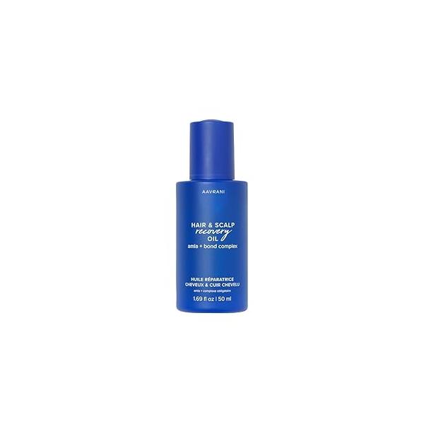 AAVRANI Hair & Scalp Recovery Oil - Rosemary, Bond Complex, Amla Treatment for Damaged Hair, Frizz Control, Growth Vegan 1.69 Fl Oz
