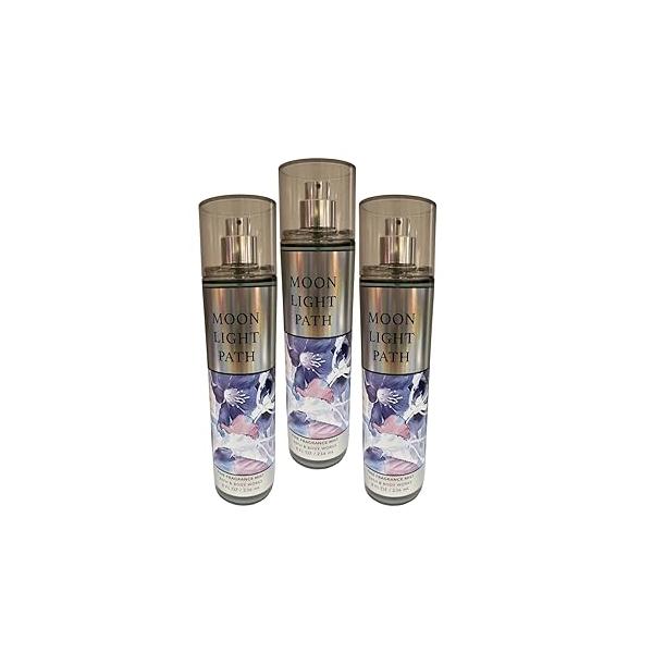 Bath & Body Works Moonlight Path Fine Fragrance Mist 8oz - Pack of 3