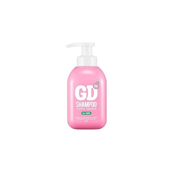 TS GD Shampoo for Teens | Korean Anti-Dandruff Oily & Itchy Scalp Fruity Allergy-Free Scent Sulfate-Free Gentle Hair Care (14.1 Oz)