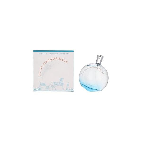 Hermes Eau Des Merveilles Bleue De Toilette Spray 3.3 Fl Oz