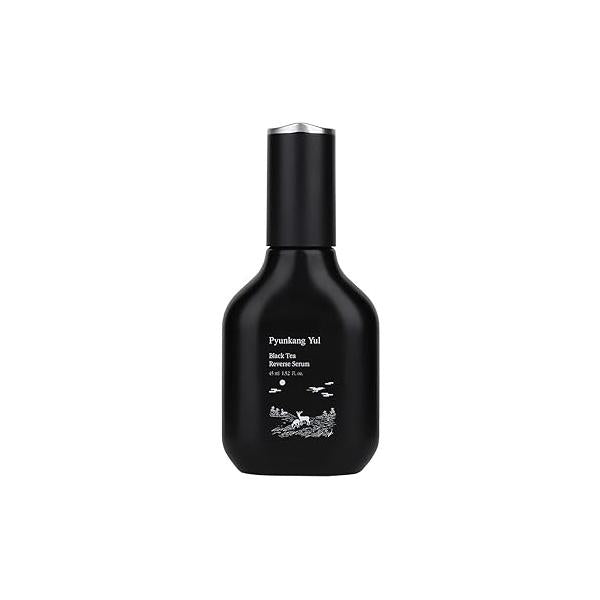 [PKY] Pyunkang Yul Black Tea Boosting Serum for Anti-aging, Condensed Nutrition Fine Line Care with Kombucha, Ginseng Fruit Extract, Zero-Irritation, Korean Skincare (1.52 Fl. Oz, 45ml)