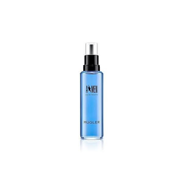 Mugler A*Men - Eau de Toilette Mens Cologne Woody & Ambery With Patchouli Coffee Extract Long Lasting Fragrance